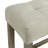 Abinaash 4-Person Dining Set with Button-Tufted Stools