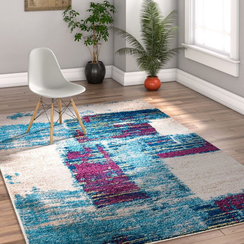 Flaherty Abstract Area Rug, Rectangle 240 x 300cm
