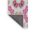 Tapis rose/brun tissé à la machine-1715513887