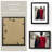 Engineered Wood Picture Frames with Plexiglass