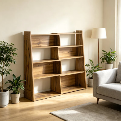 Foldable bookshelf