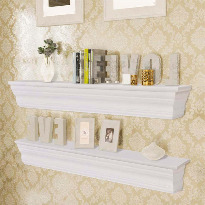 Andrienna 2 Piece Floating Shelf