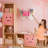 White Magnetic Wooden Floating Shelf For Tonie Figures And Tonie Box, Stylish Butterfly Design, Wall-mounted Storage Holds 8-12 Characters, Clean White Finish, Sturdy And Decorative Organizer.