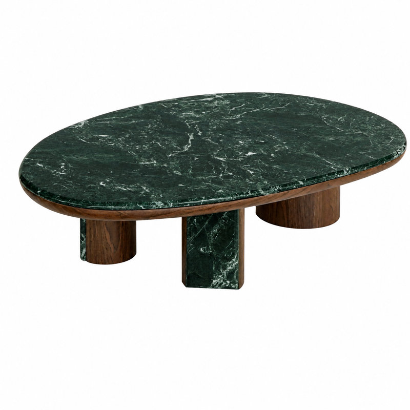 Table basse Canyon Marble, Green