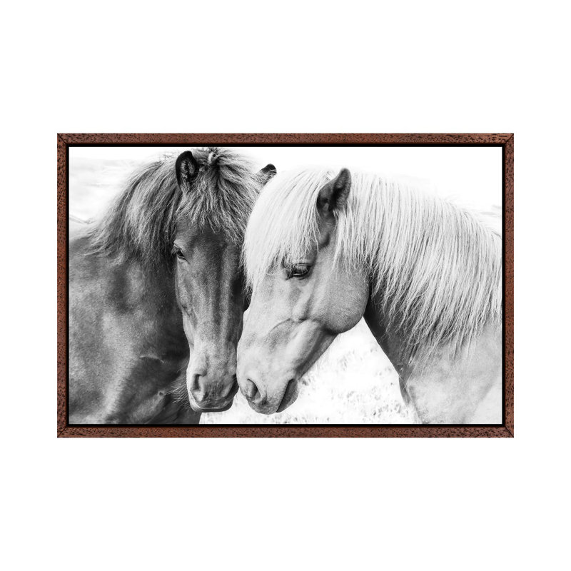 Sisi & Seb by Sisi & Seb - Floater Frame Gallery-Wrapped Canvas Giclée on Canvas, 45.72 cm H x 66.04 cm W, Classic Wood