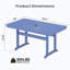 Table de salle à manger de patio en PEHD résistant aux intempéries-605836718