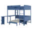 Multi-Functional Loft Bed Featuring Study Desk, Bedside Shelf and Sofa-1096019284