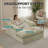 56.7" D Chenille Upholstered Boneless Chaise Lounge Chair, No Assembly-214038014