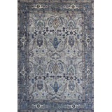Transitional One-of-a-Kind Rectangle 9' X 11'11" Hand Knotted Area Rug