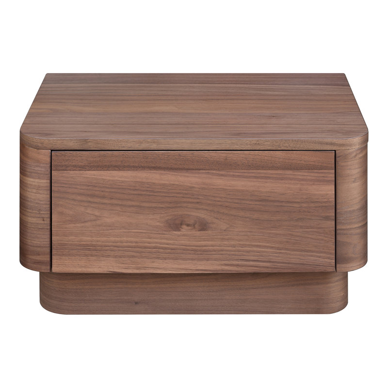 Mille 1 - Drawer Nightstand, Walnut