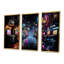 Neon Arcade Video Game Dream - Art mural de jeux vidéo-554601498-554601493