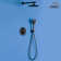 Rainfall Complete Shower System with 5-Setting Handheld Shower and Rough in Valve