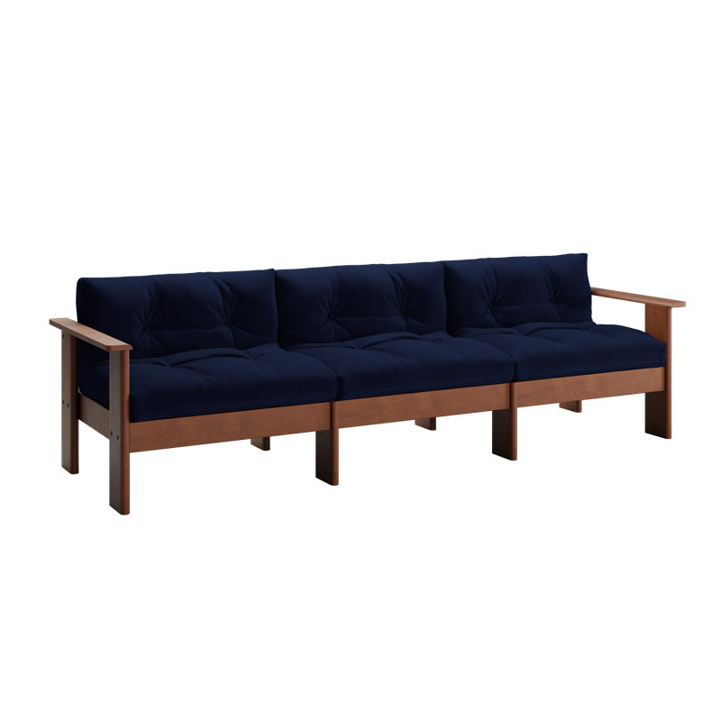 Bacana Sofa, Indigo Recycled Velvet