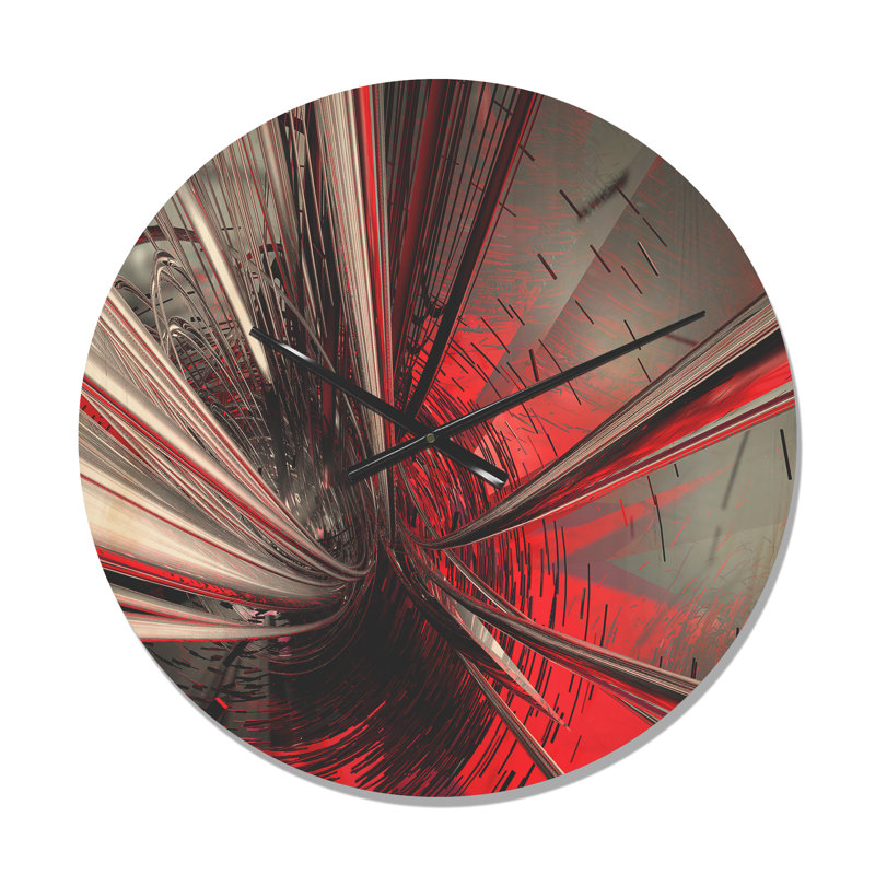 Horloge murale Fractal 3D, Petit