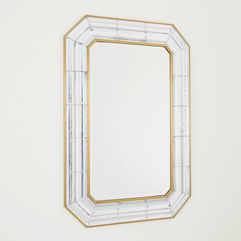 Miroir en verre coulé