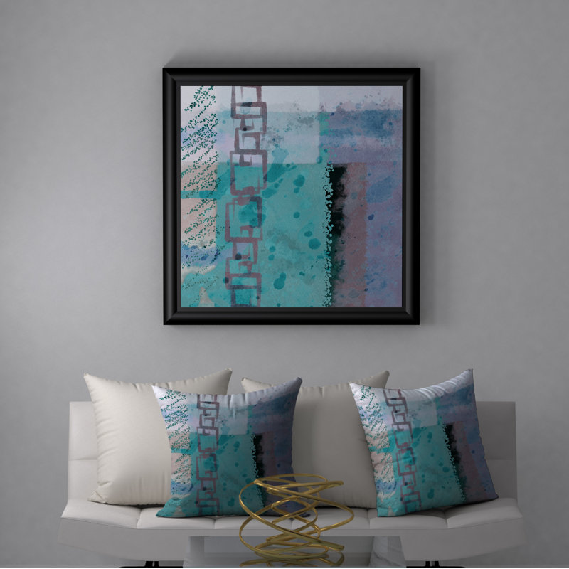 Housse de coussin carrée/insert, 18" x 18"