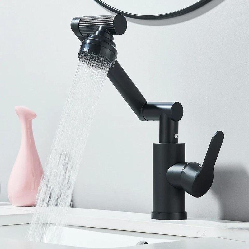 Robinet de meuble-lavabo noir
