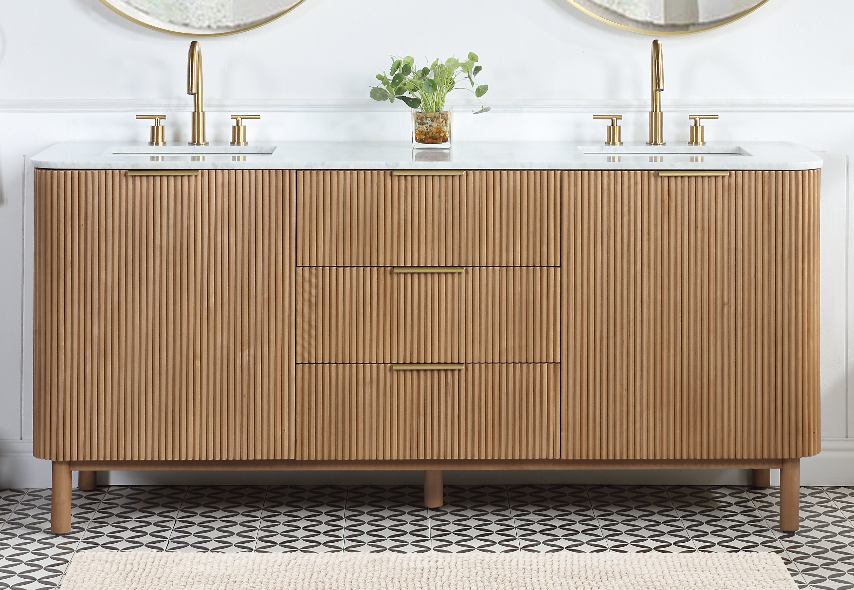 Joss & Main Nova 72" Double Bathroom Vanity & Reviews - Wayfair Canada