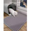 Tapis de litière imperméable pour chat, double couche antidérapante en nid d'abeille avec un coussin épais et doux pour le contrôle de la litière et le repos confortable du chat, 30 * 45CM
