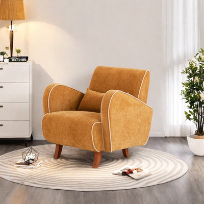 Chaise ergonomique avec tissu doux