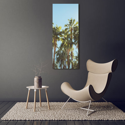 Palm Trees - Wrapped Canvas Print