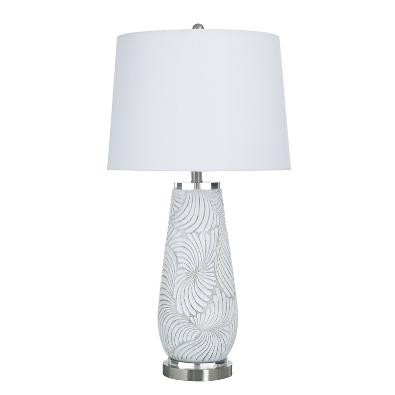 Poly Table Lamp - White Shade
