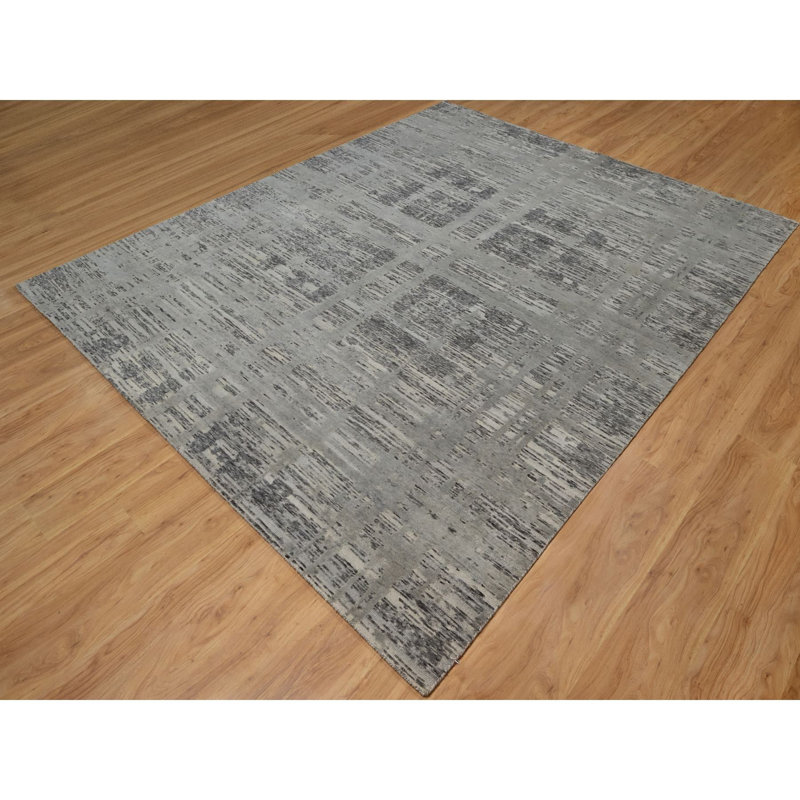 Tapis oriental noué à la main 8 pi 1 po x 10 pi Nevada