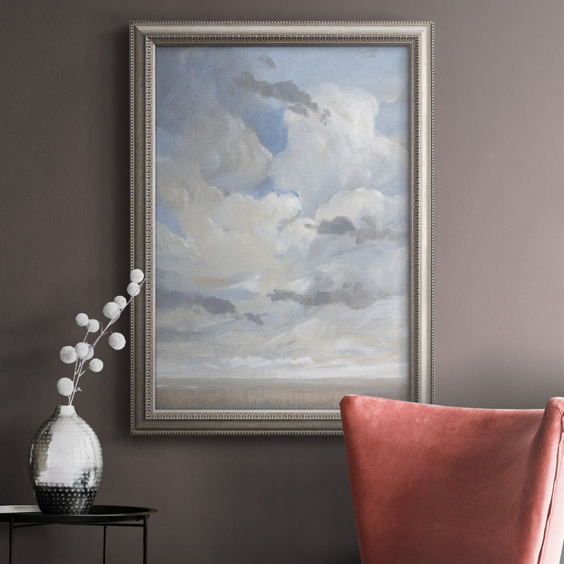 Ciel bleu I - reproduction de photo sur toile, H 20 po x l 16 po x P 2,5 po