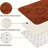 Embossed Pumpkin, Kitchen Mats Set of 2