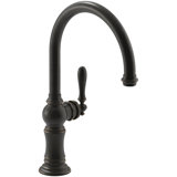 Artifacts® Single-Hole Kitchen Faucet with Swing Spout, Arc Spout Design