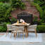 Essential Outdoor Square Teak Dining Table