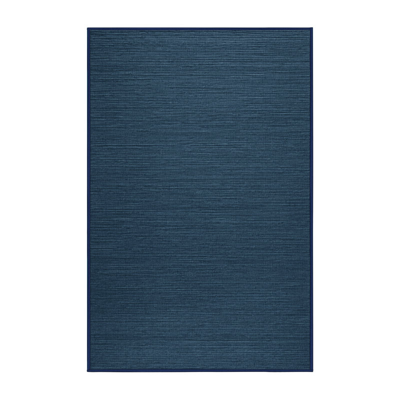 Machine Washable Solid Gray Area Rug, Rectangle 3' x 5'