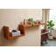 Manada™ Contemporary Teak Floating Shelf