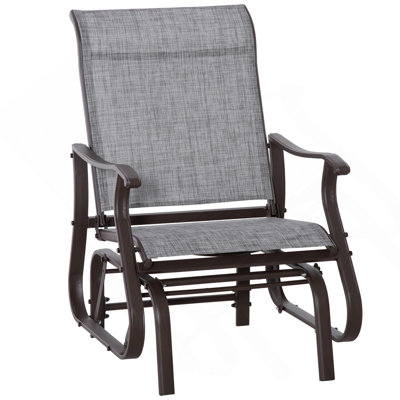 Fauteuil oscillant d'extérieur Outsunny