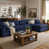 Dark Blue Polyester