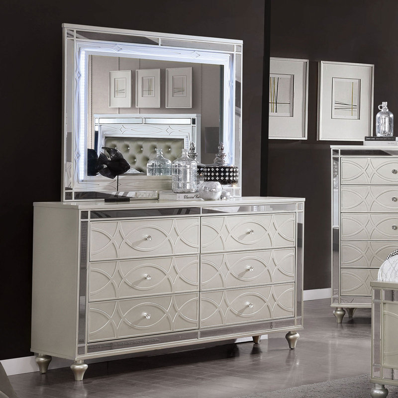 Commode double 6 tiroirs Westrick