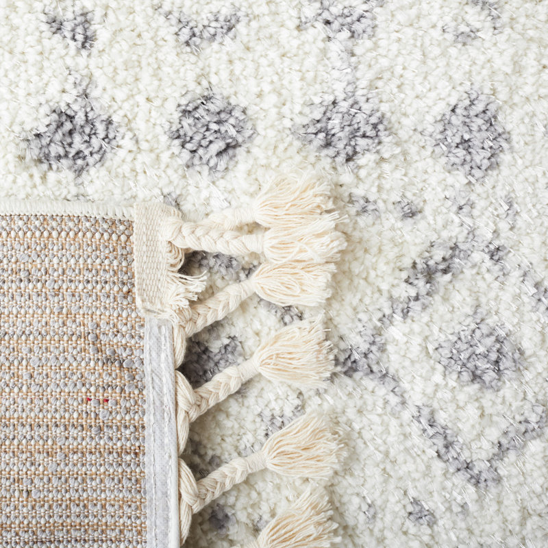 Akifumi Fringe Shag Performance Southwestern Rug, Rectangle 3'3" x 5'3"