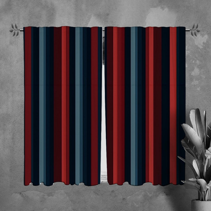 Paire de rideaux obscurcissant en polyester Rasu, L 40 po x H 61 po