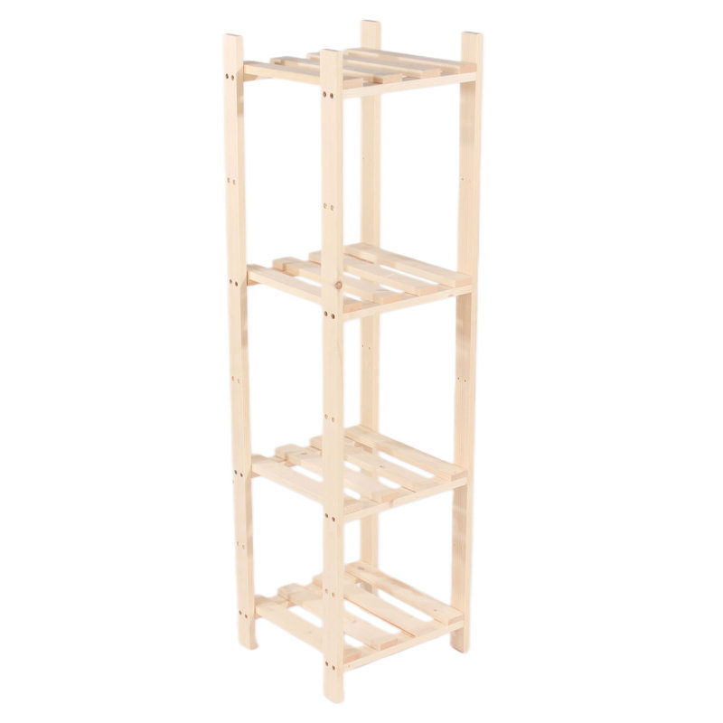 29cm W Solid Wood Shelving Unit