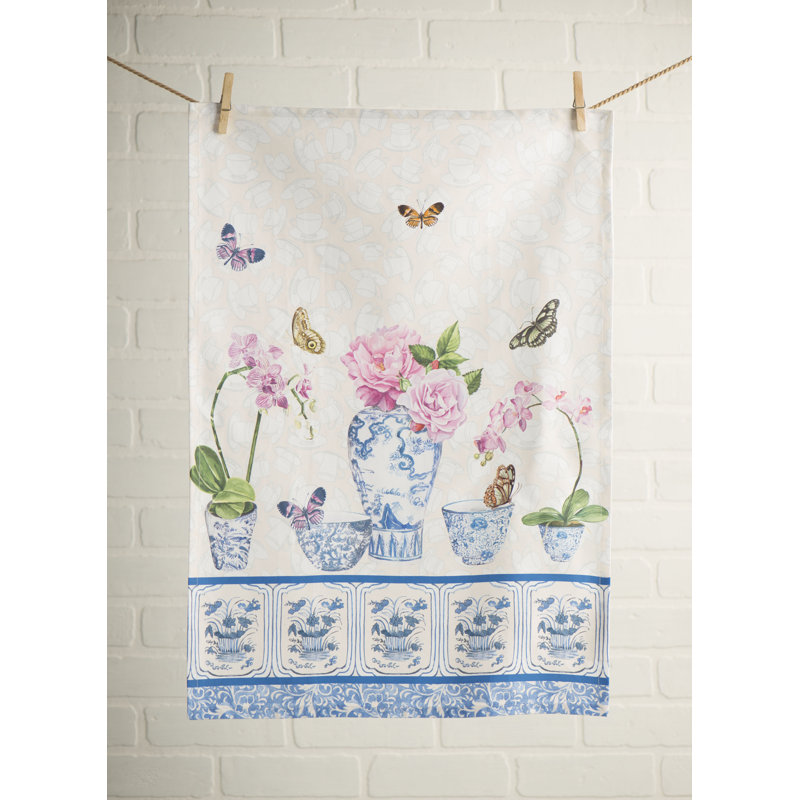 Ensemble de serviettes de thé 3 pièces Canton