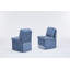 Ensemble de 2 chaises de salle à manger rembourrées-447336914