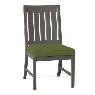 Club Patio Dining Side Chair with Cushions