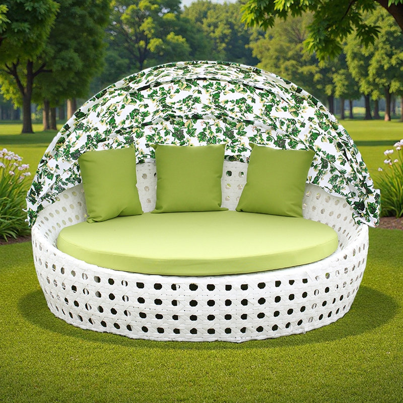 Outdoor villa courtyard leisure reclining chair