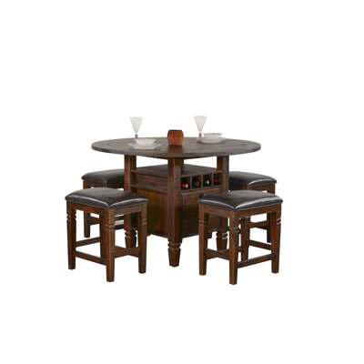 54" Round Counter Height Dining Set