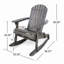 Chaise berçante Malibu Adirondack-1493192582