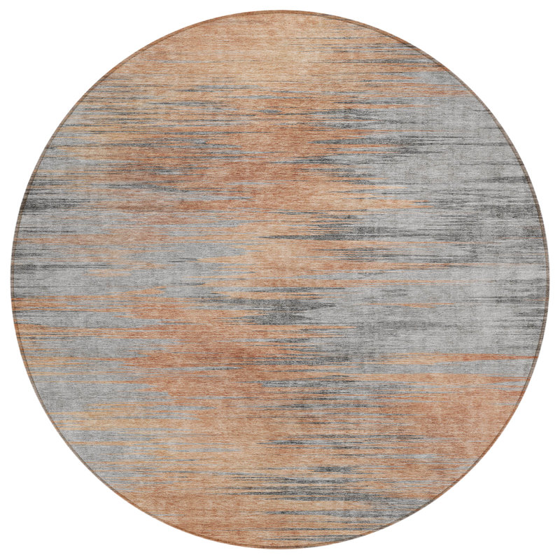 Tapis intérieur / extérieur Mahaney, Rond 8 pi
