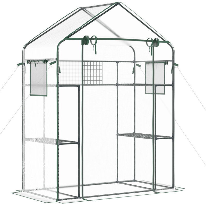 5' W x 2'4" D Hobby Greenhouse