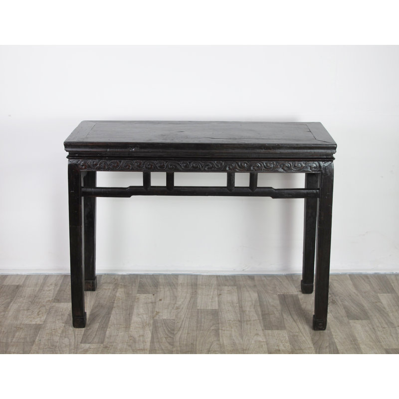 Hebei 43.7'' W Solid Wood Console Table