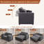 2 Seater Fabric Sofa Bed-98856677