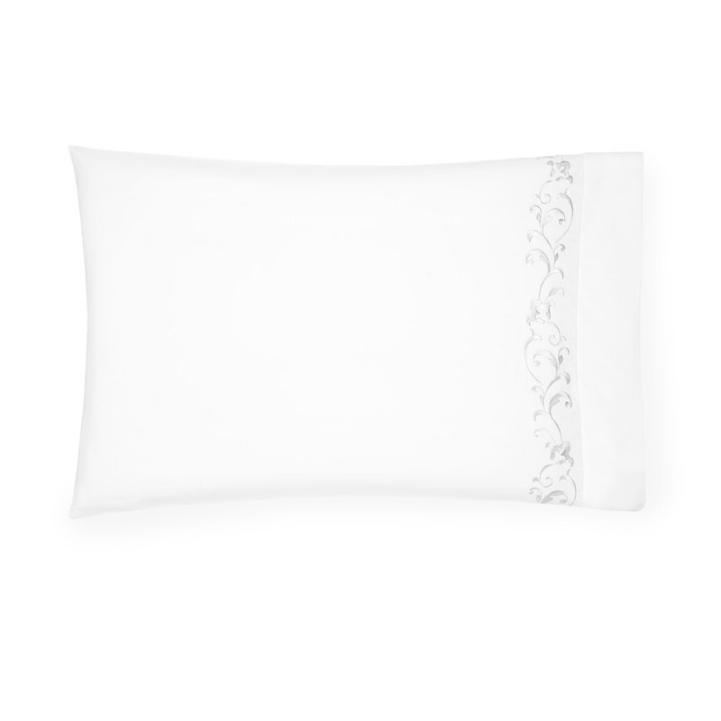 Griante Percale Pillow Case, White, Standard